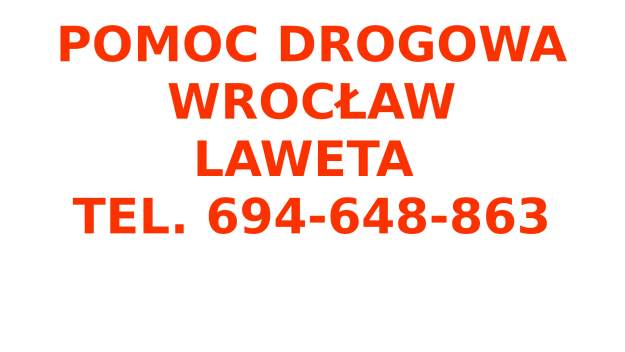 Wrocław pomoc drogowa s8